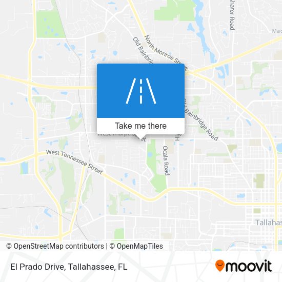 Mapa de El Prado Drive
