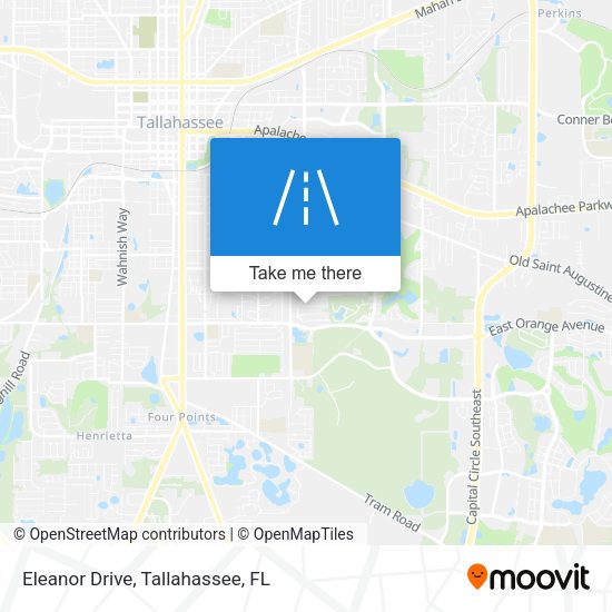 Mapa de Eleanor Drive