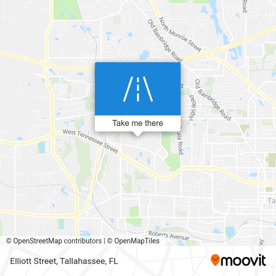 Elliott Street map