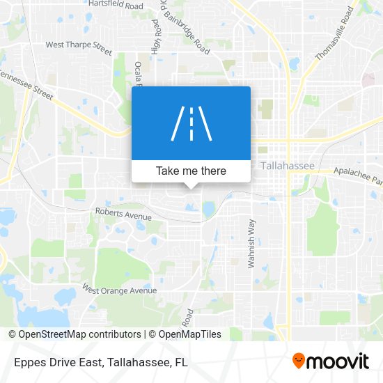 Eppes Drive East map