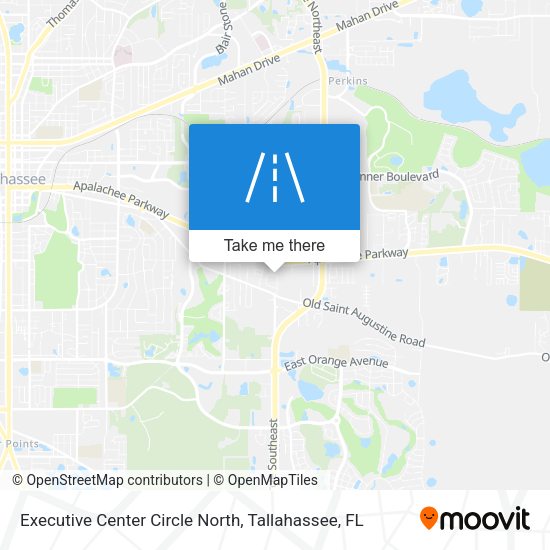 Executive Center Circle North map