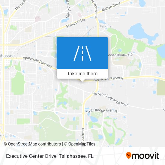 Mapa de Executive Center Drive