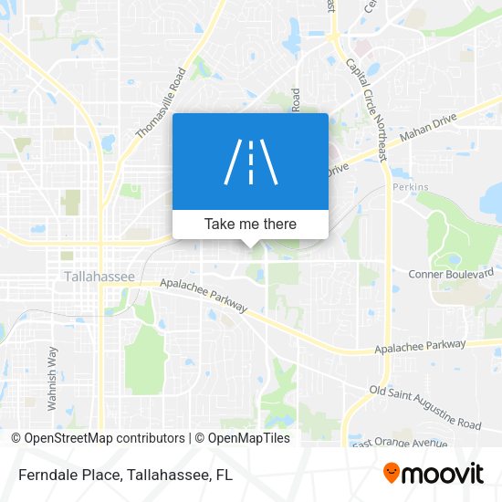 Ferndale Place map