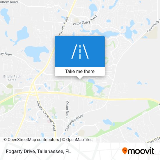 Mapa de Fogarty Drive