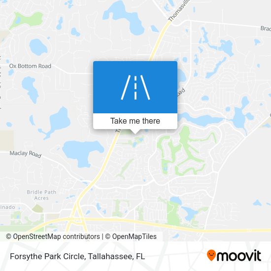 Mapa de Forsythe Park Circle
