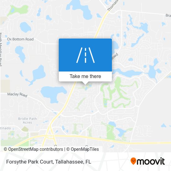 Forsythe Park Court map