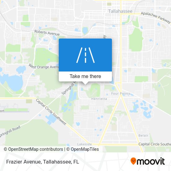 Mapa de Frazier Avenue