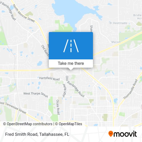 Mapa de Fred Smith Road