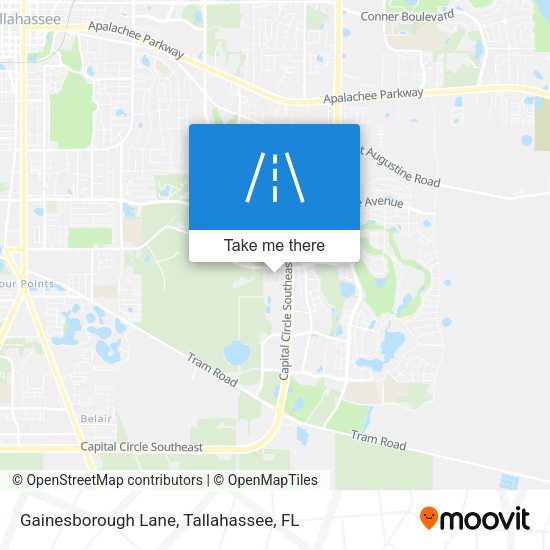 Mapa de Gainesborough Lane
