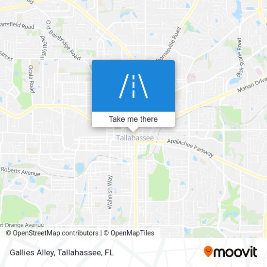 Mapa de Gallies Alley