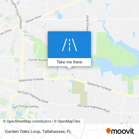 Mapa de Garden Oaks Loop