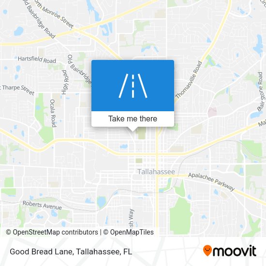 Good Bread Lane map