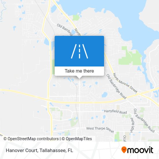 Mapa de Hanover Court