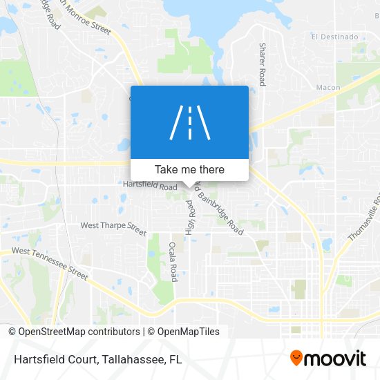 Mapa de Hartsfield Court