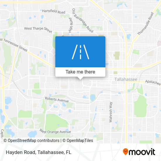 Mapa de Hayden Road