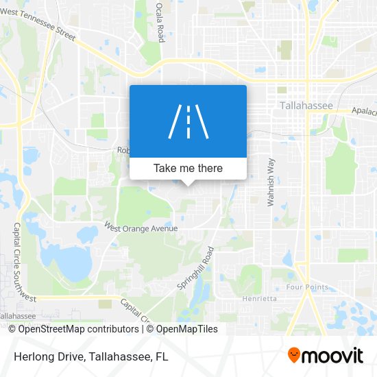 Herlong Drive map
