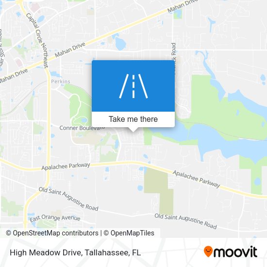 Mapa de High Meadow Drive
