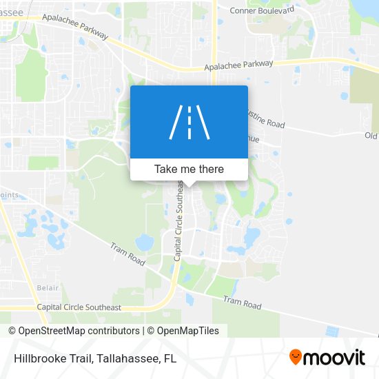 Hillbrooke Trail map