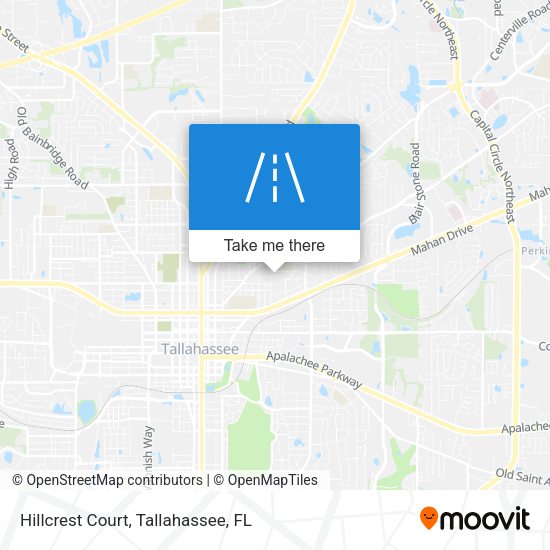 Hillcrest Court map