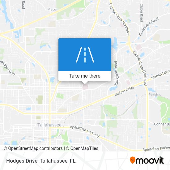 Mapa de Hodges Drive