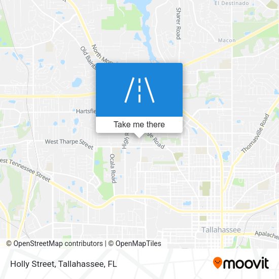 Mapa de Holly Street