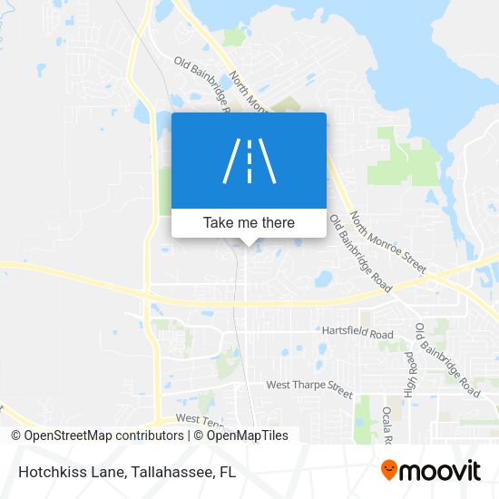 Hotchkiss Lane map