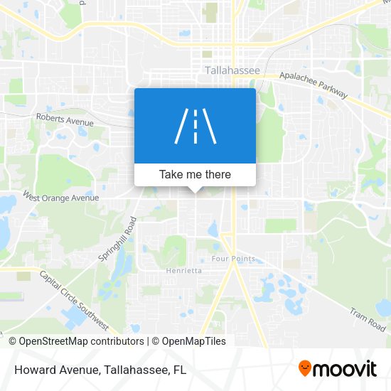 Mapa de Howard Avenue