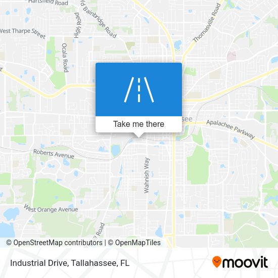 Industrial Drive map