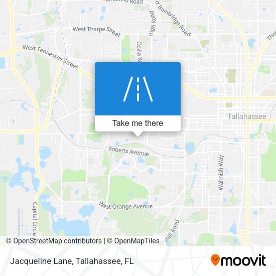 Jacqueline Lane map