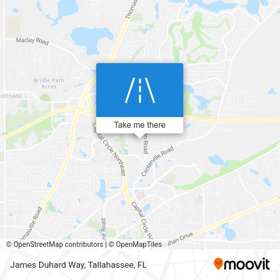 Mapa de James Duhard Way