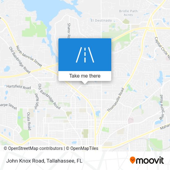 John Knox Road map