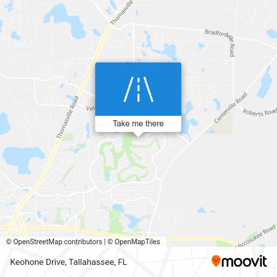 Keohone Drive map