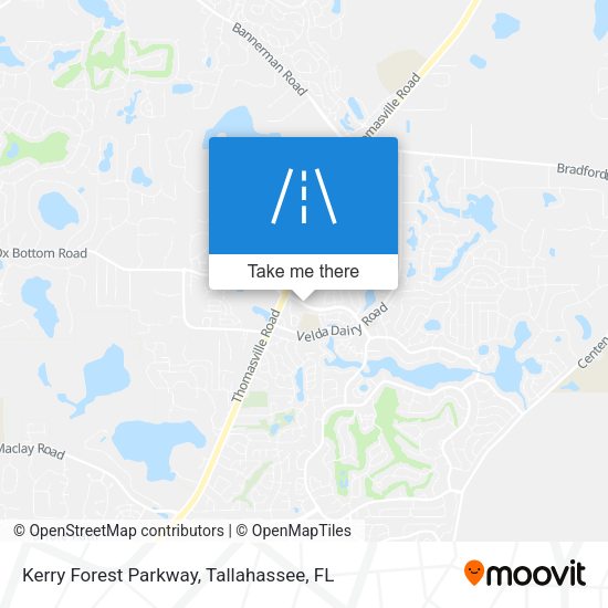 Mapa de Kerry Forest Parkway