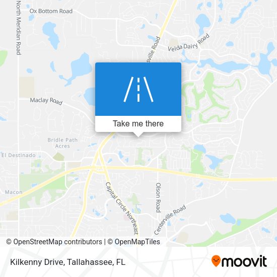 Kilkenny Drive map