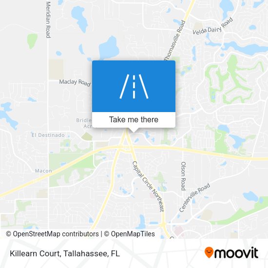 Killearn Court map