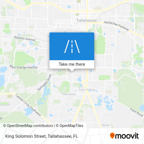 King Solomon Street map