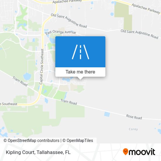 Mapa de Kipling Court