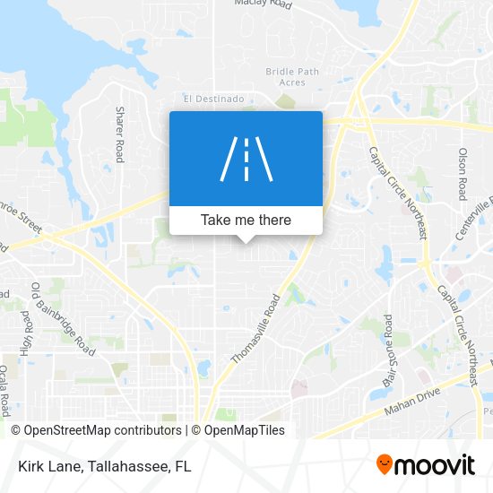 Mapa de Kirk Lane