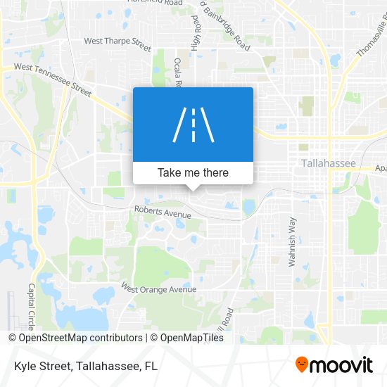 Mapa de Kyle Street