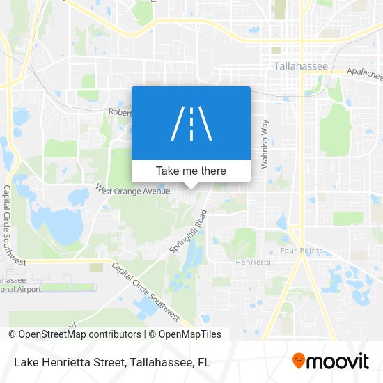 Mapa de Lake Henrietta Street
