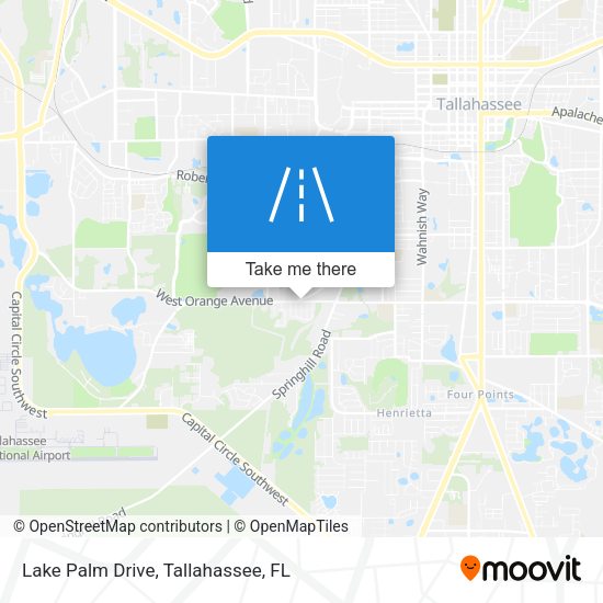Mapa de Lake Palm Drive