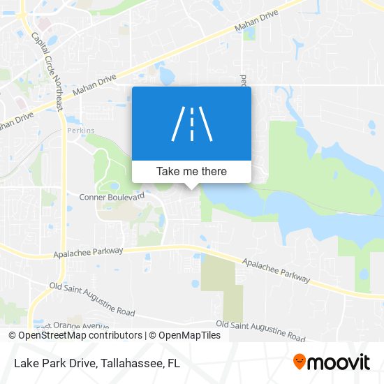 Mapa de Lake Park Drive