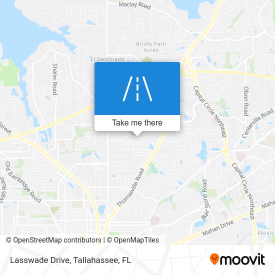 Lasswade Drive map