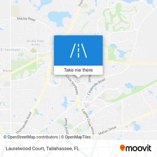 Mapa de Laurelwood Court