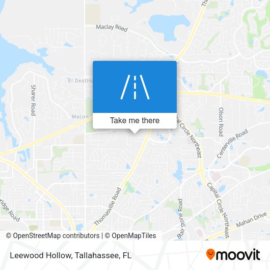 Leewood Hollow map