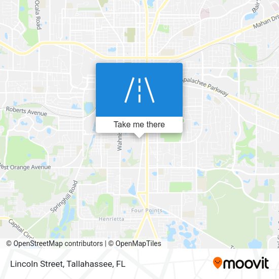 Lincoln Street map