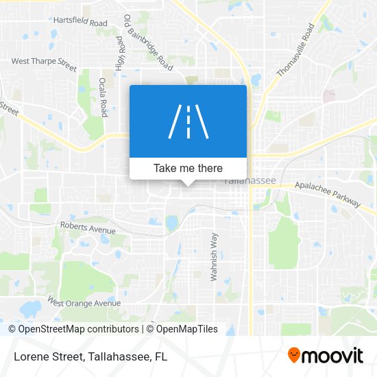 Lorene Street map
