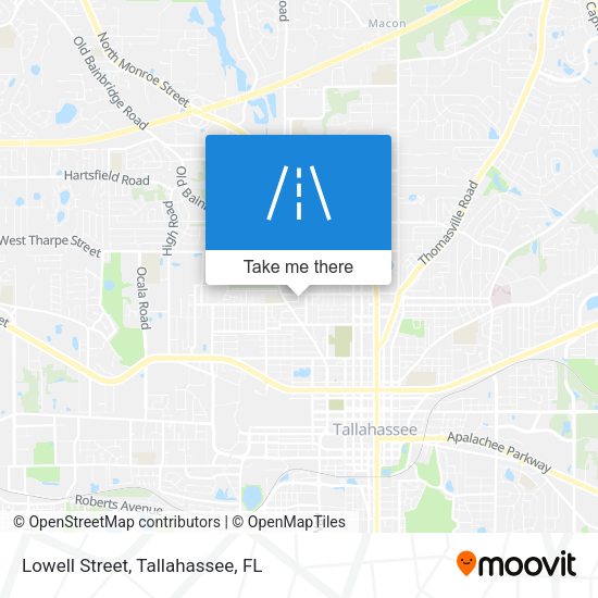 Mapa de Lowell Street
