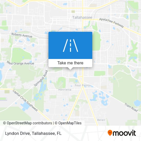 Mapa de Lyndon Drive
