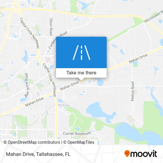 Mapa de Mahan Drive